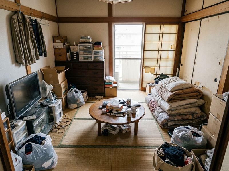 片付け前のイメージ