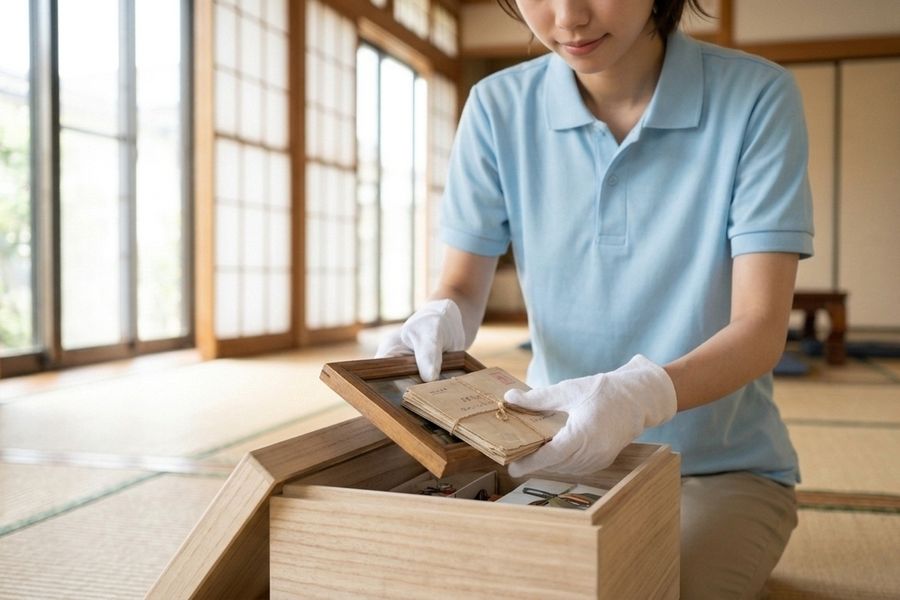 丁寧に作業するスタッフのイメージ